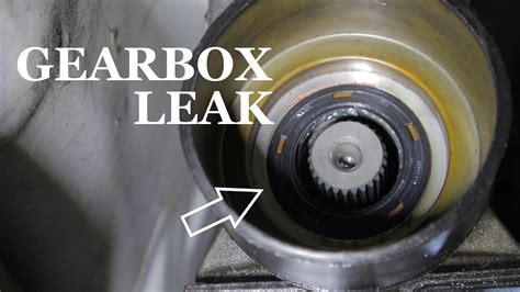 electric motor gear box oil lea|gearbox oil leak examples.